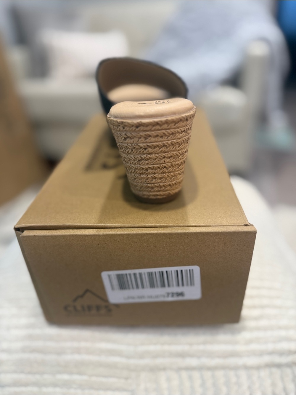 Cliffs By White Mountain Biancia Espadrille Platform Sandal-NWT-Size 10 - Picture 3 of 10
